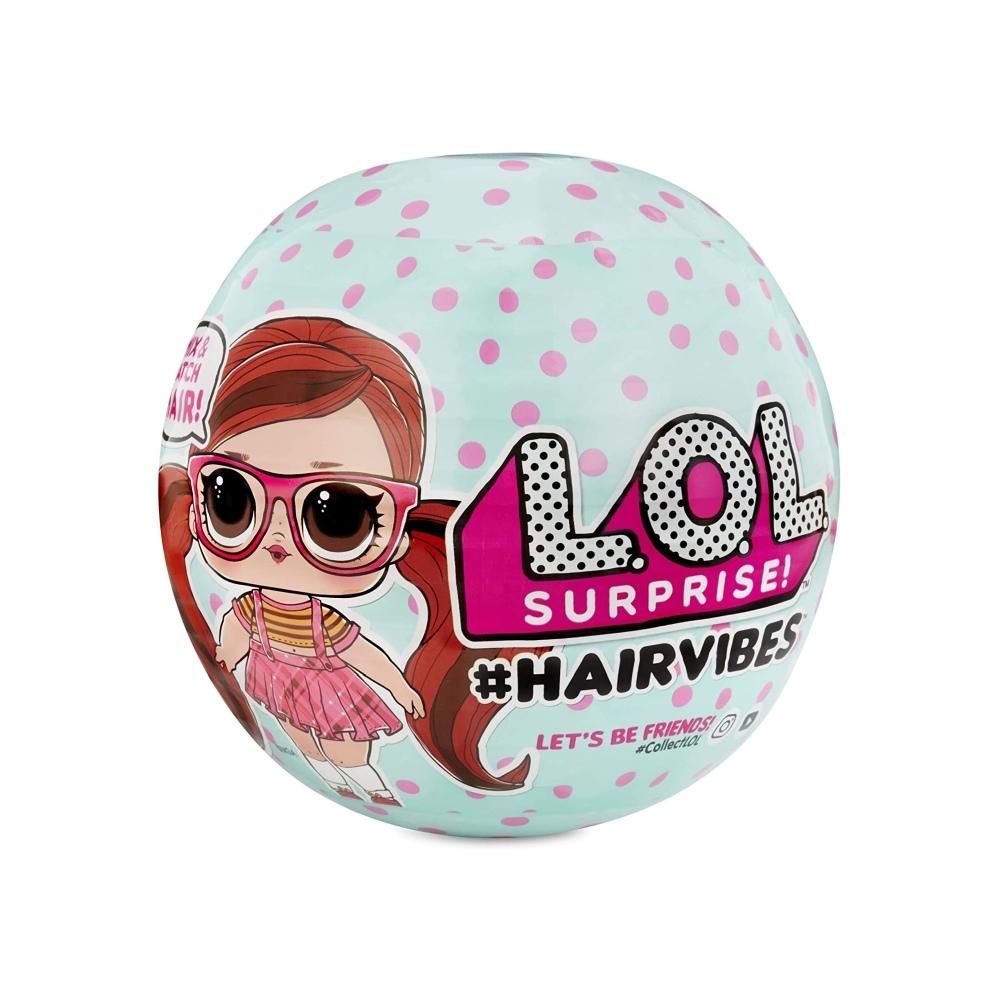 L.O.L Surprise: Hairvibes Tots meglepetés hajasbaba