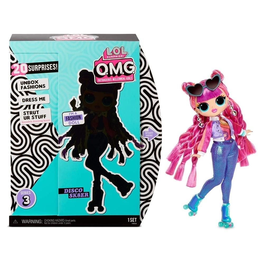 L.O.L Surprise: OMG S3 divatbaba - Roller Chick