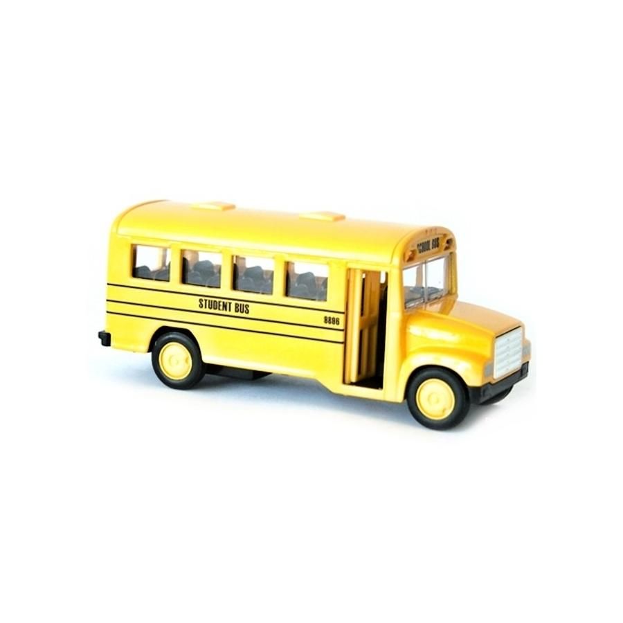 Maisto fém kisautó 1:43 Fresh Metal - School Bus