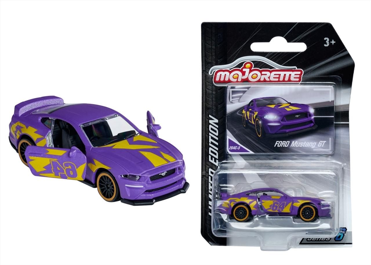 Majorette Limited Edition kisautó, Ford Mustang GT, lila
