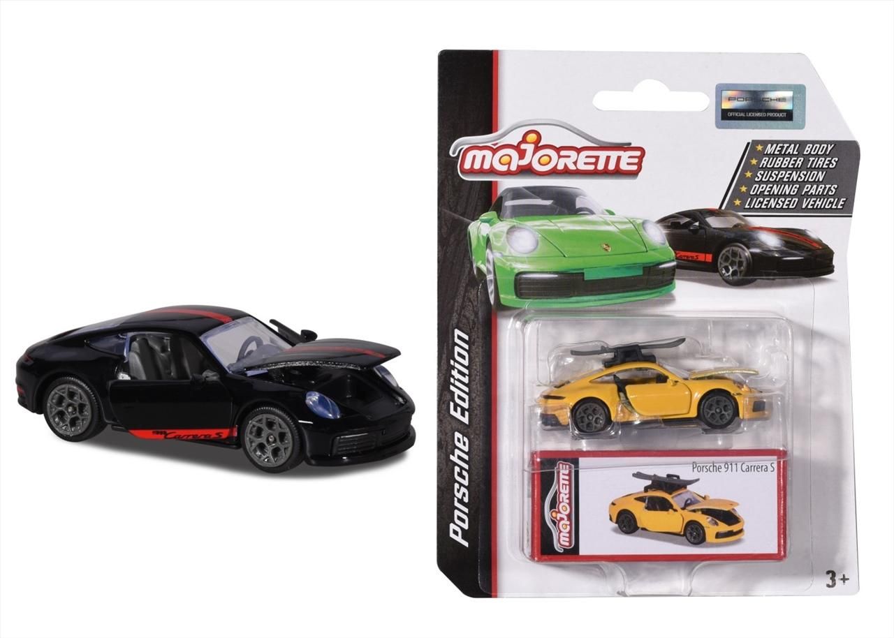 Majorette Porsche 911 Carrera S Coupé, fekete