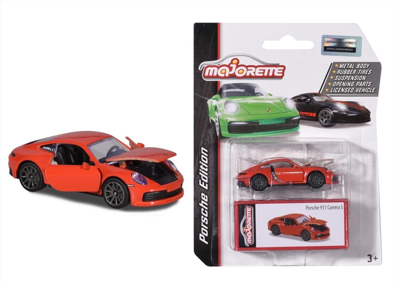 Majorette Porsche 911 Carrera S Coupé, narancs