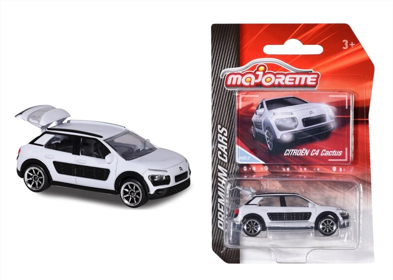 Majorette Premium kisautó, Citroën C4 Cactus, fehér