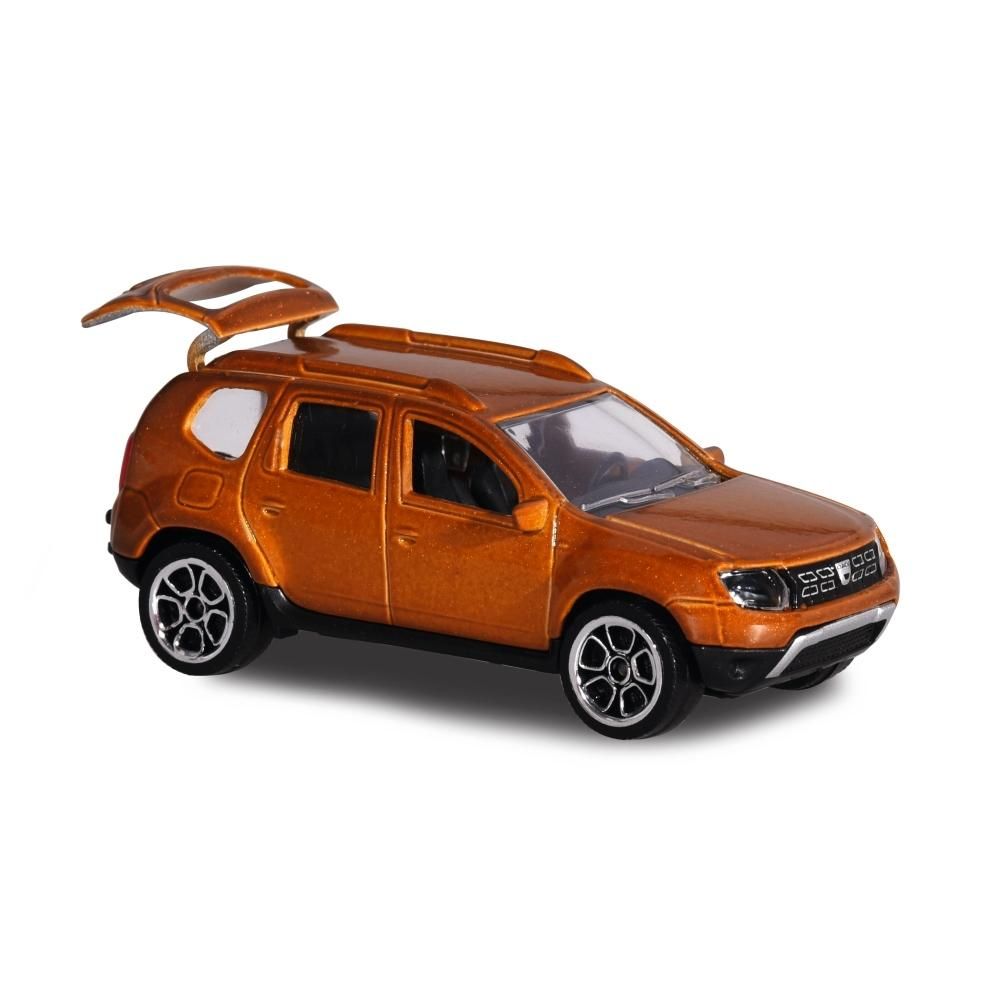 Majorette Premium kisautó, Dacia Duster dCi 110, narancsbarna