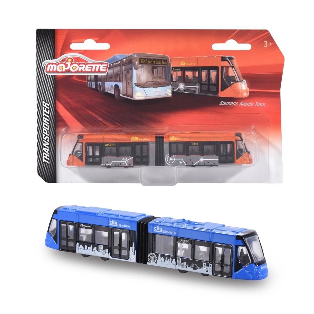 Majorette Siemens Avenio Tram villamos, kék