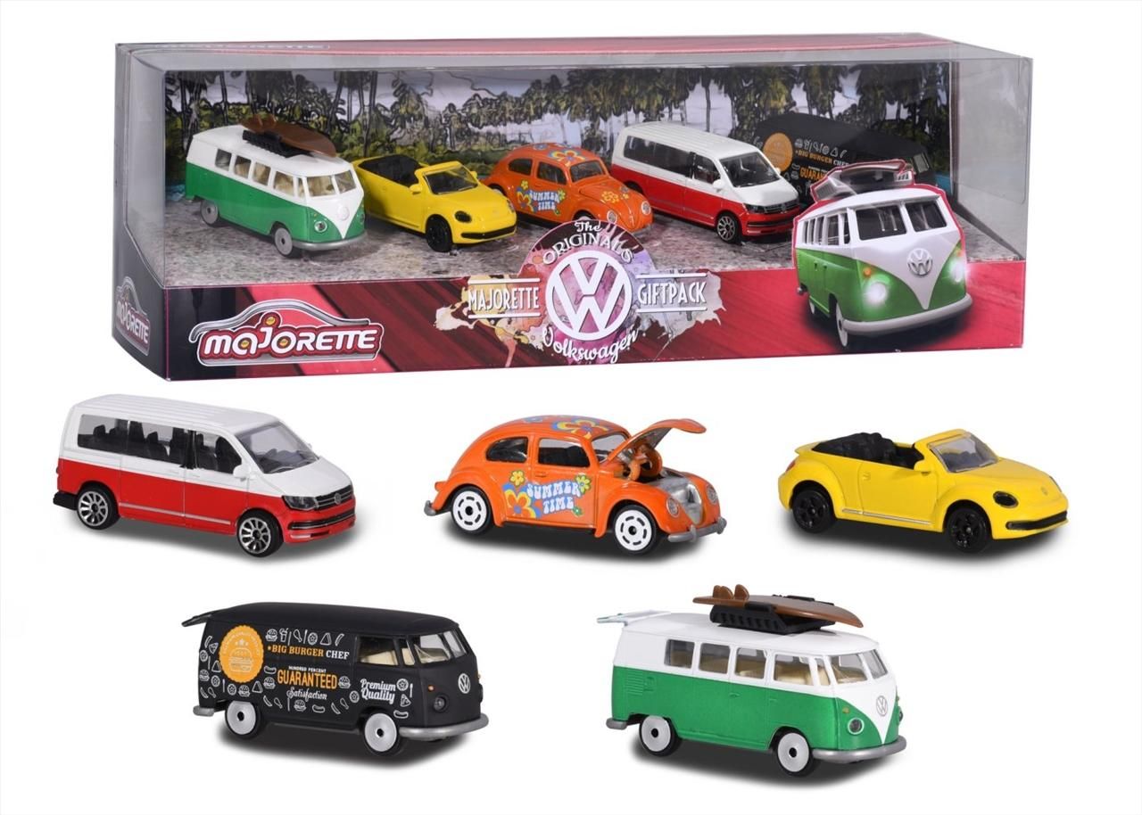 Majorette Volkswagen 5 db-os ajándékdobozban