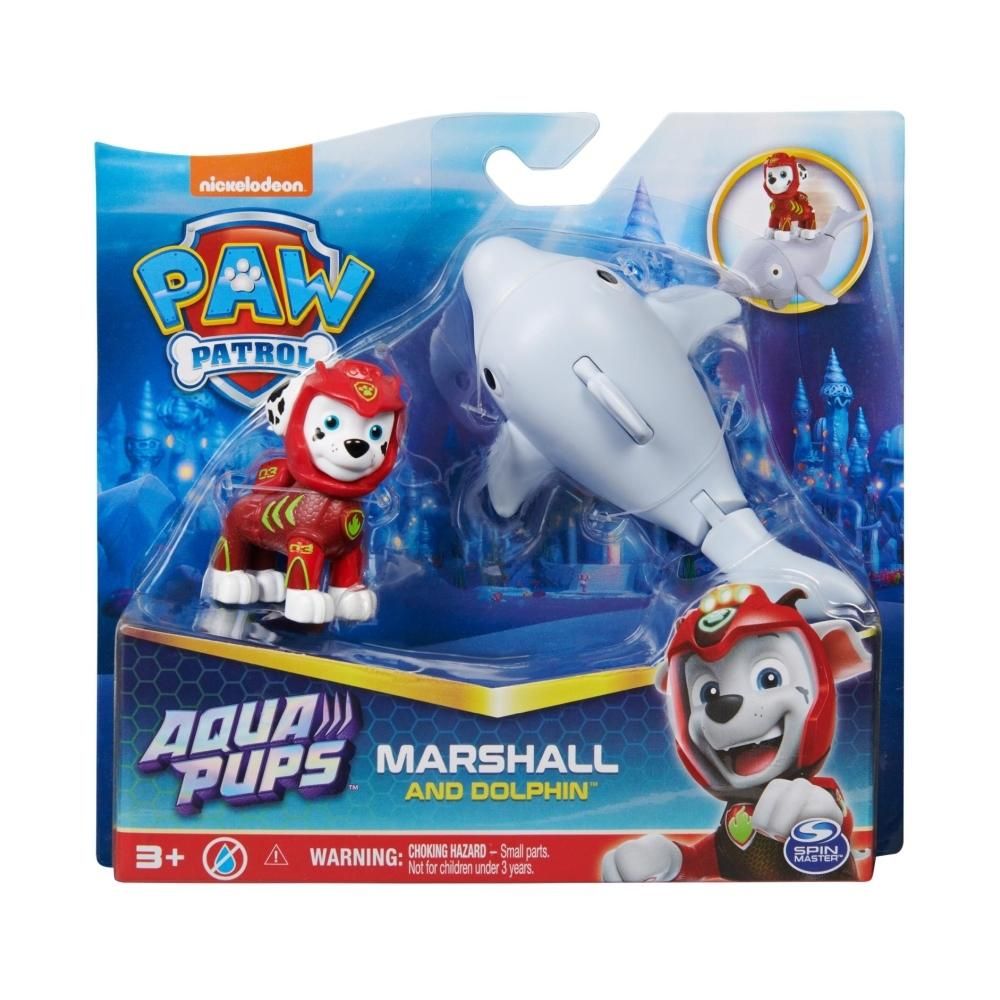 Mancs őrjárat Aqua Pups hősök - Marshall és delfin