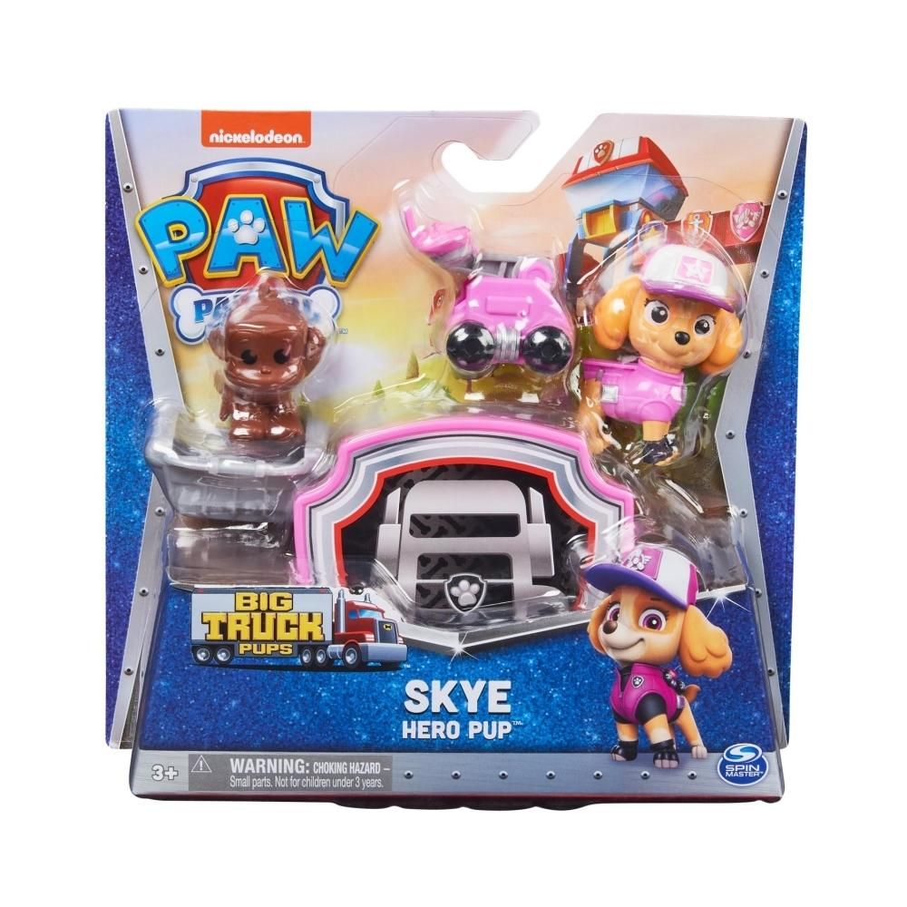 Mancs őrjárat Big Truck Pups figura dobozban - Skye