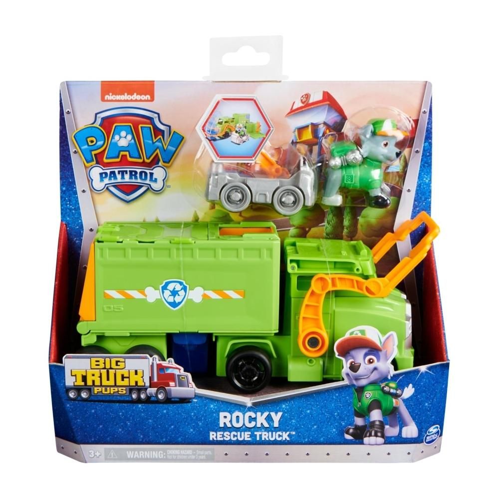 Mancs őrjárat Big Truck Pups mentőkamion - Rocky