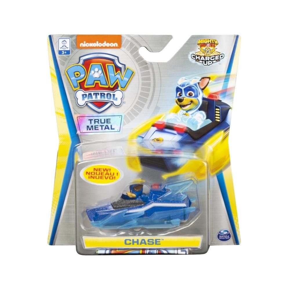Mancs őrjárat Fém kisautó - Chase (Mighty Pups - Charged Up)