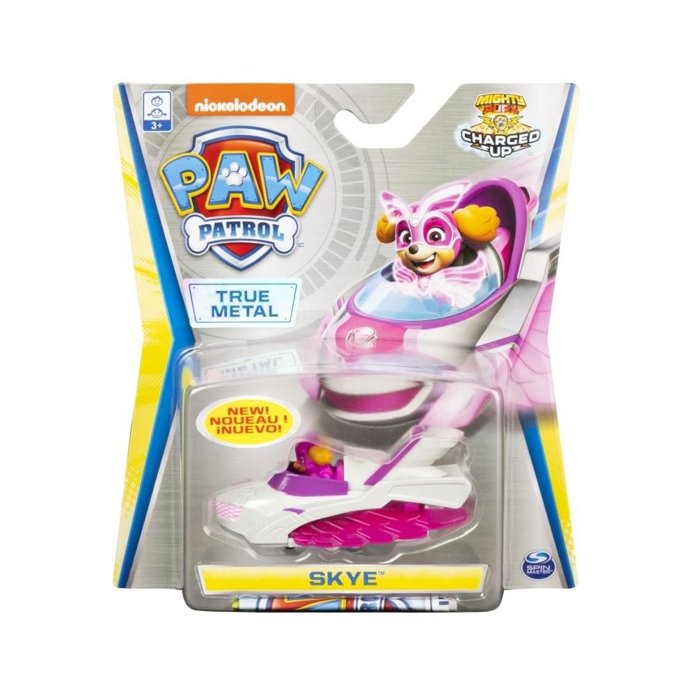 Mancs őrjárat Fém kisautó - Skye (Mighty Pups - Charged Up)