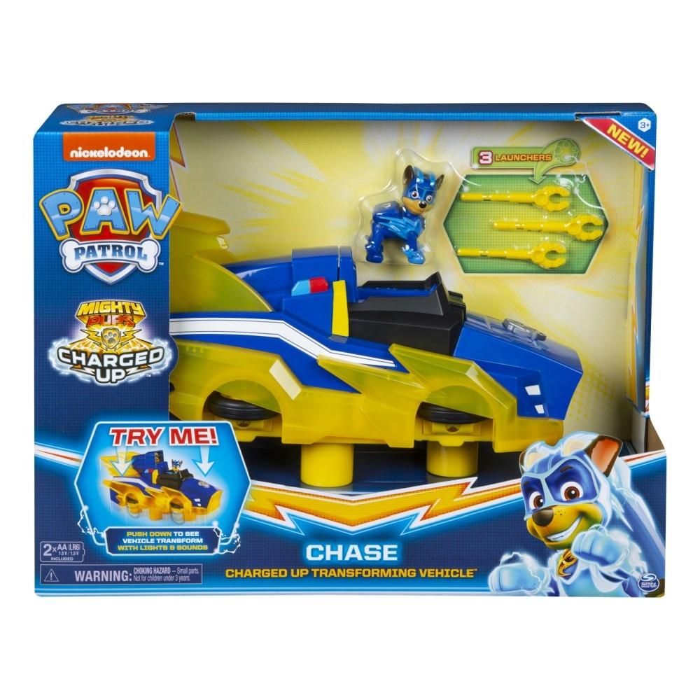 Mancs őrjárat Mighty Pups Charged Up Chase átalakuló járműve