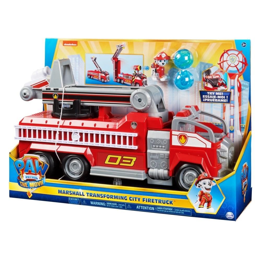 Mancs őrjárat Mozi Marshall átalakuló tűzoltóautója