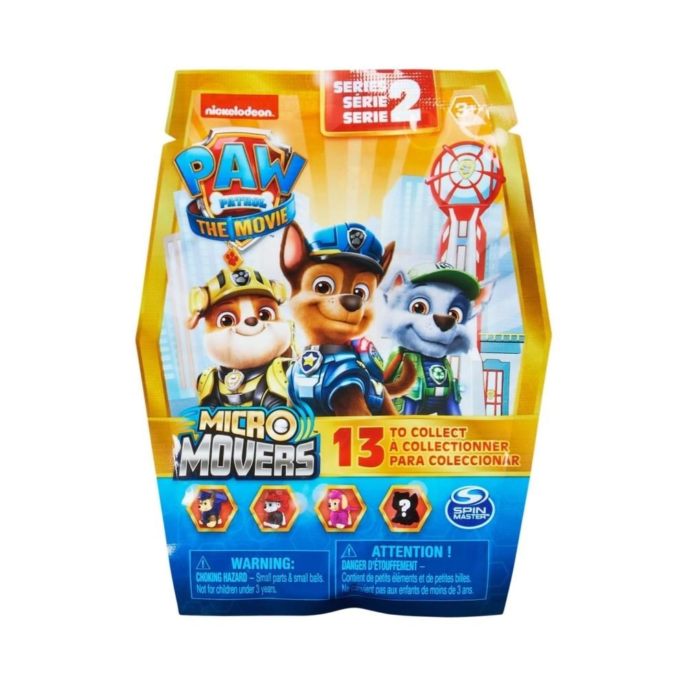 Mancs őrjárat Mozi Micro Movers meglepetés figura 1 db