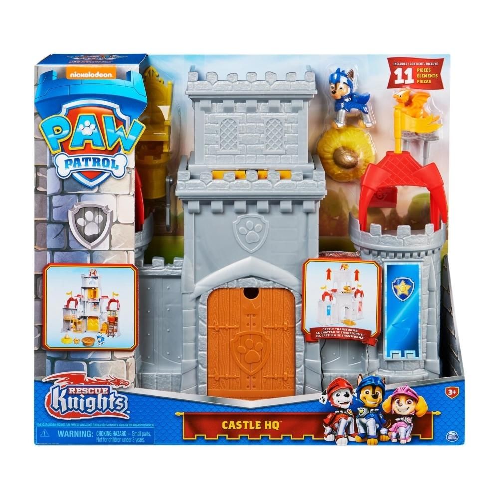 Mancs őrjárat Rescue Knights lovagvár játékszett