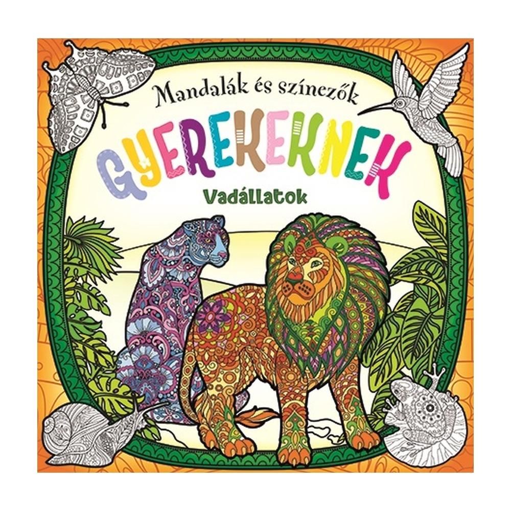 Mandalák és színezők gyerekeknek - Vadállatok