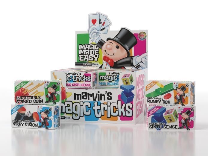Marvin's Magic, Zsebtrükkök, többféle