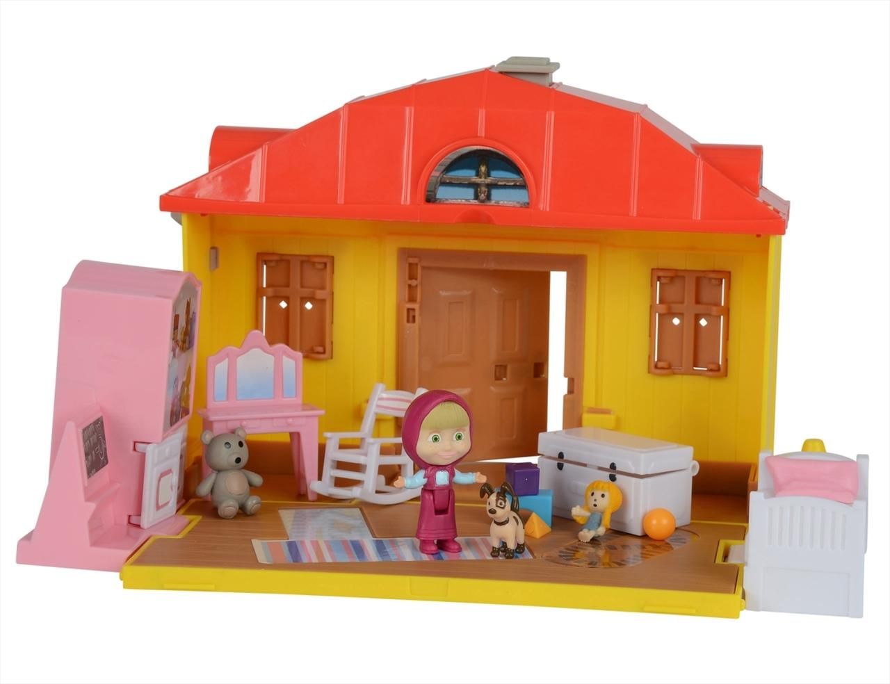 Mása és a medve Mása háza játékszett