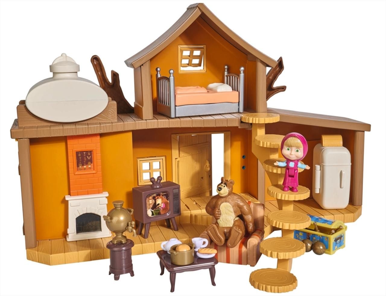 Mása és a medve Nagy maciház játékszett