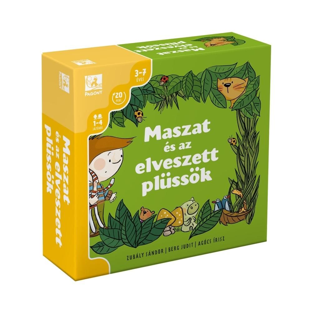 Maszat és az elveszett plüssök társasjáték