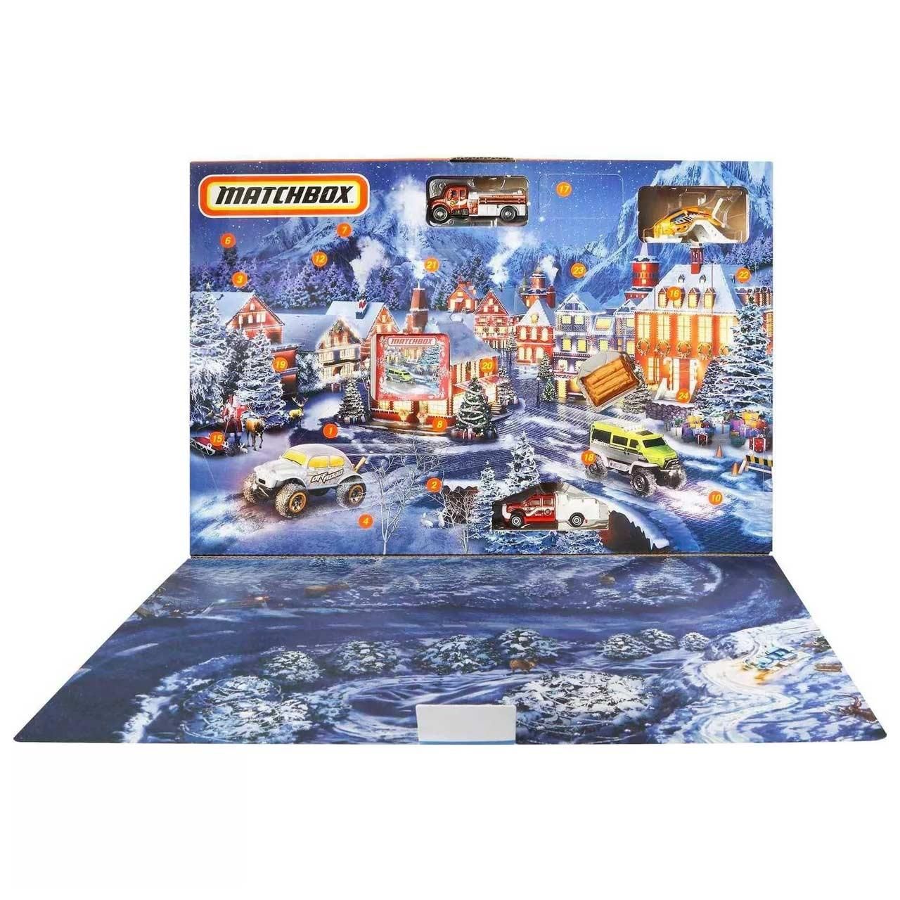 Matchbox Adventi naptár