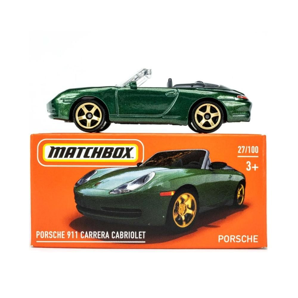 Matchbox kisautó - Porsche 911 Carrera Cabriolet