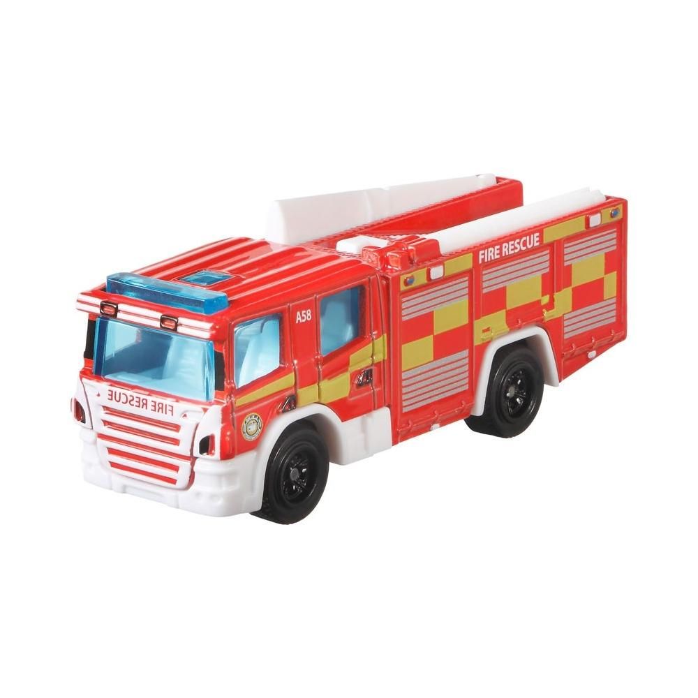 Matchbox kisautó Egyesült Királyság kollekció - Scania P 360 Fire Truck