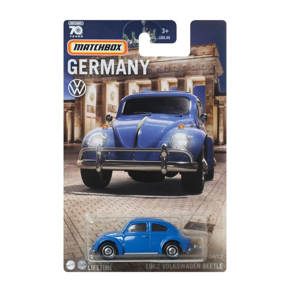 Matchbox kisautó Németország kollekció - 1962 Volkswagen Beetle