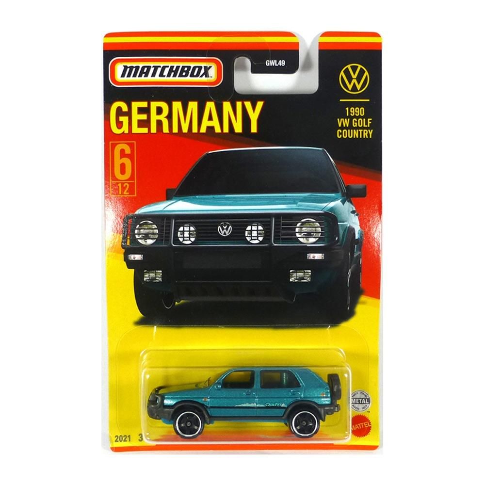 Matchbox kisautó Németország kollekció - 1990 VW Golf Country