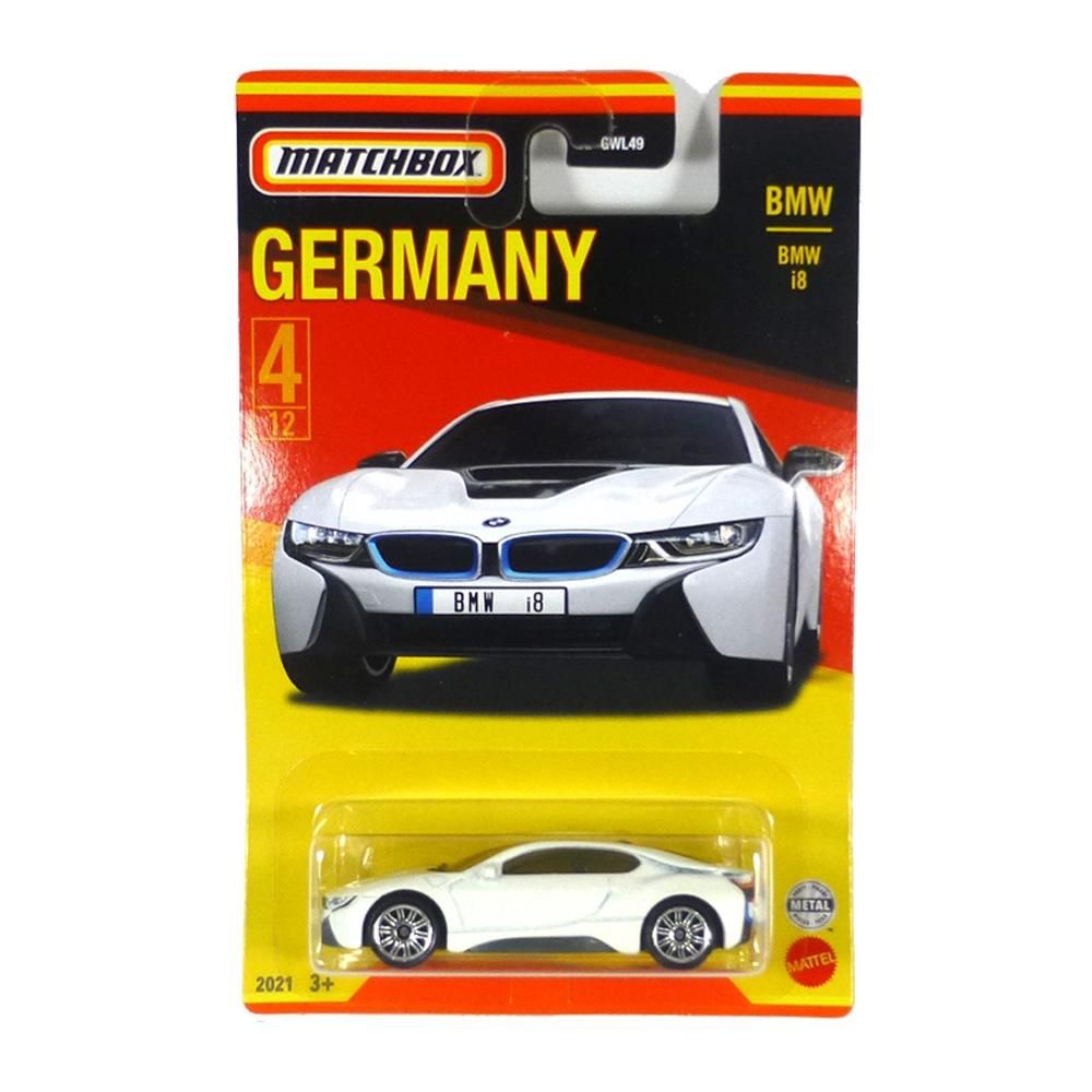 Matchbox kisautó Németország kollekció - BMW i8