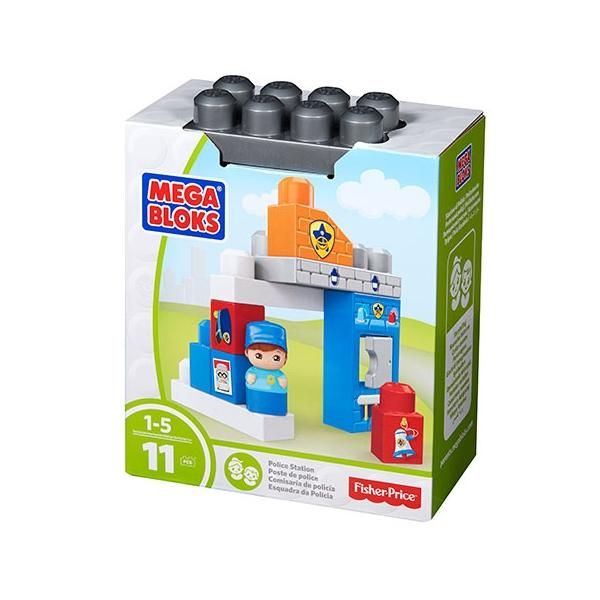 Mega Bloks mini játékszett - Police Station