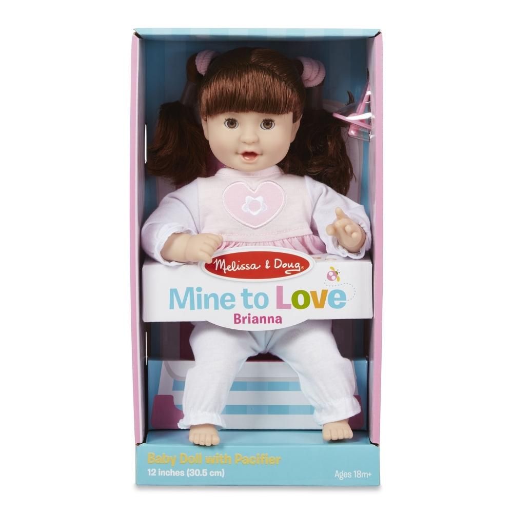 Melissa & Doug Babák és babaházak, Brianna baba 30 cm