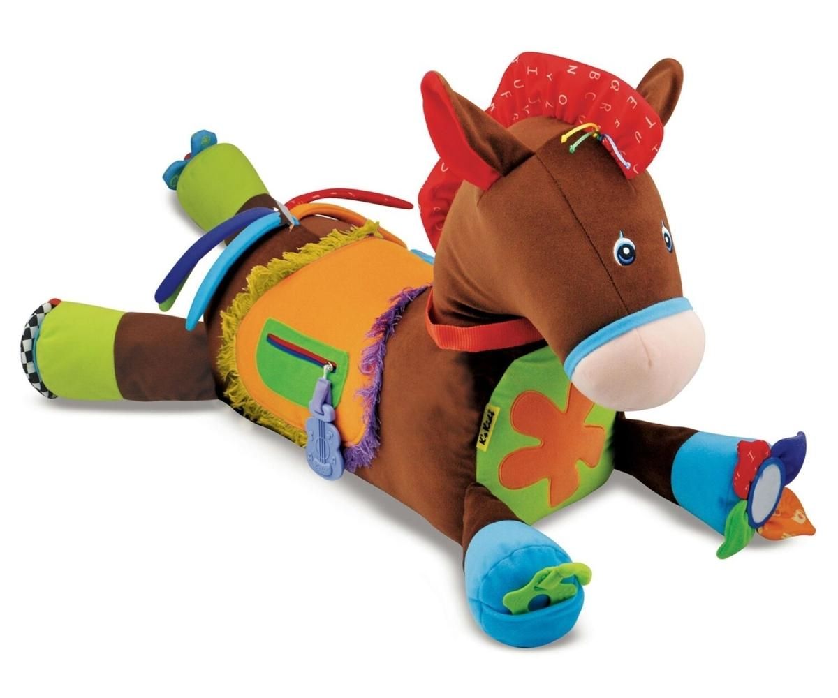 Melissa & Doug Bébi és tipegő játékok, Pattanj nyeregbe