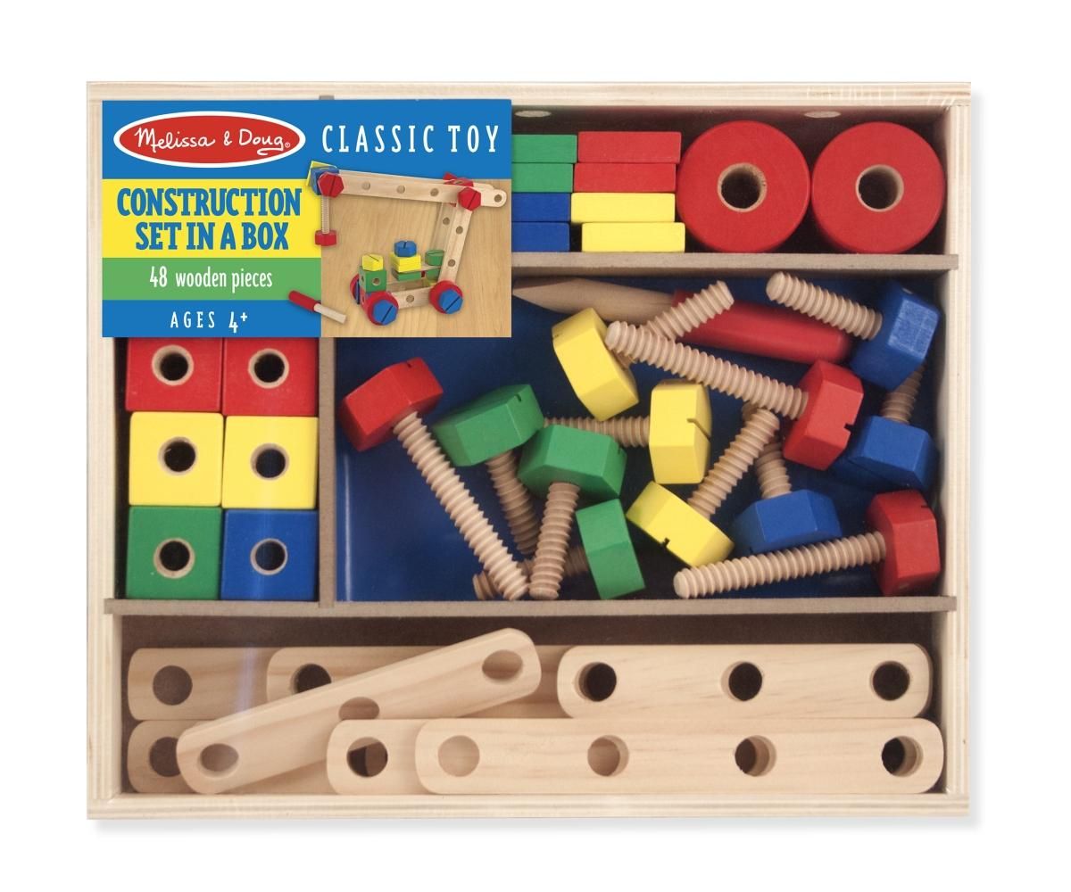 Melissa & Doug Fa építőjáték, Építkezés