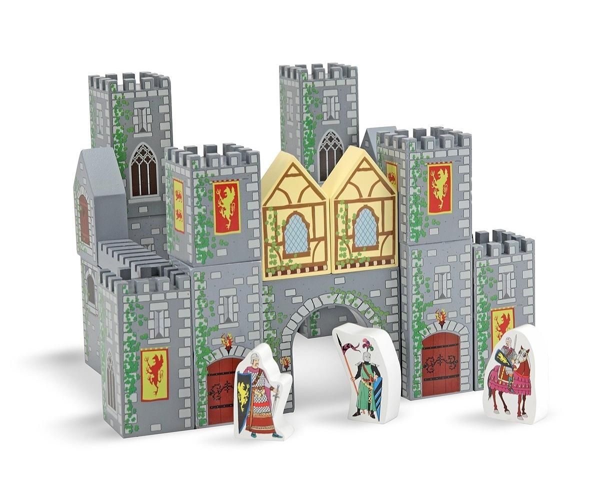Melissa & Doug Fa építőjáték, Kastély