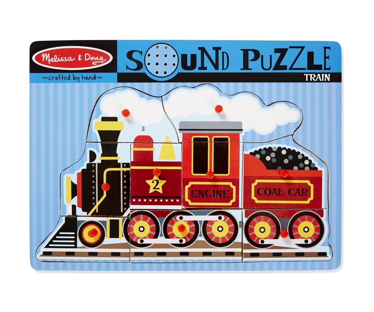 Melissa & Doug Hangos puzzle, Vonat