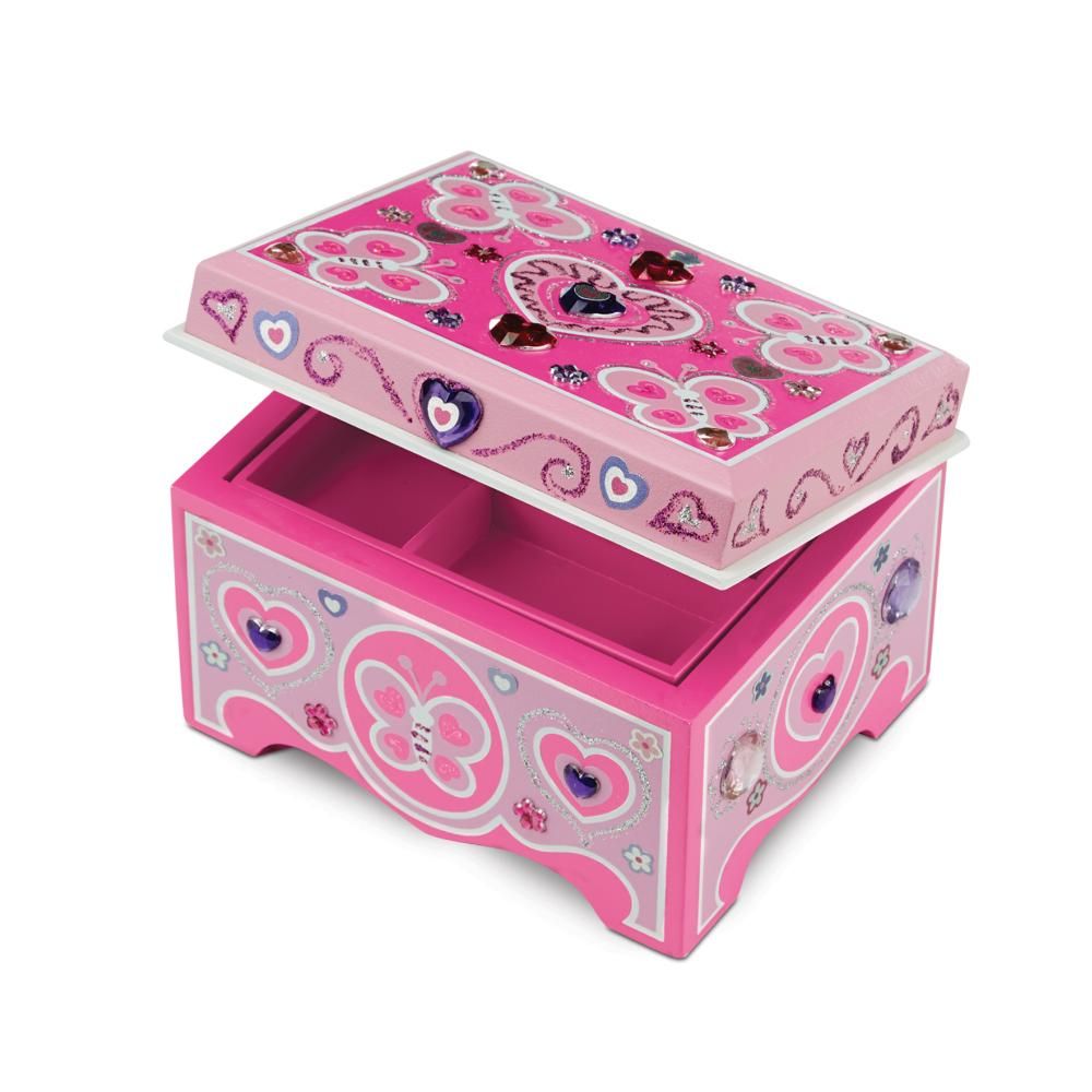 Melissa & Doug Kreatív játék, Díszítsd fel! ékszeres ládika