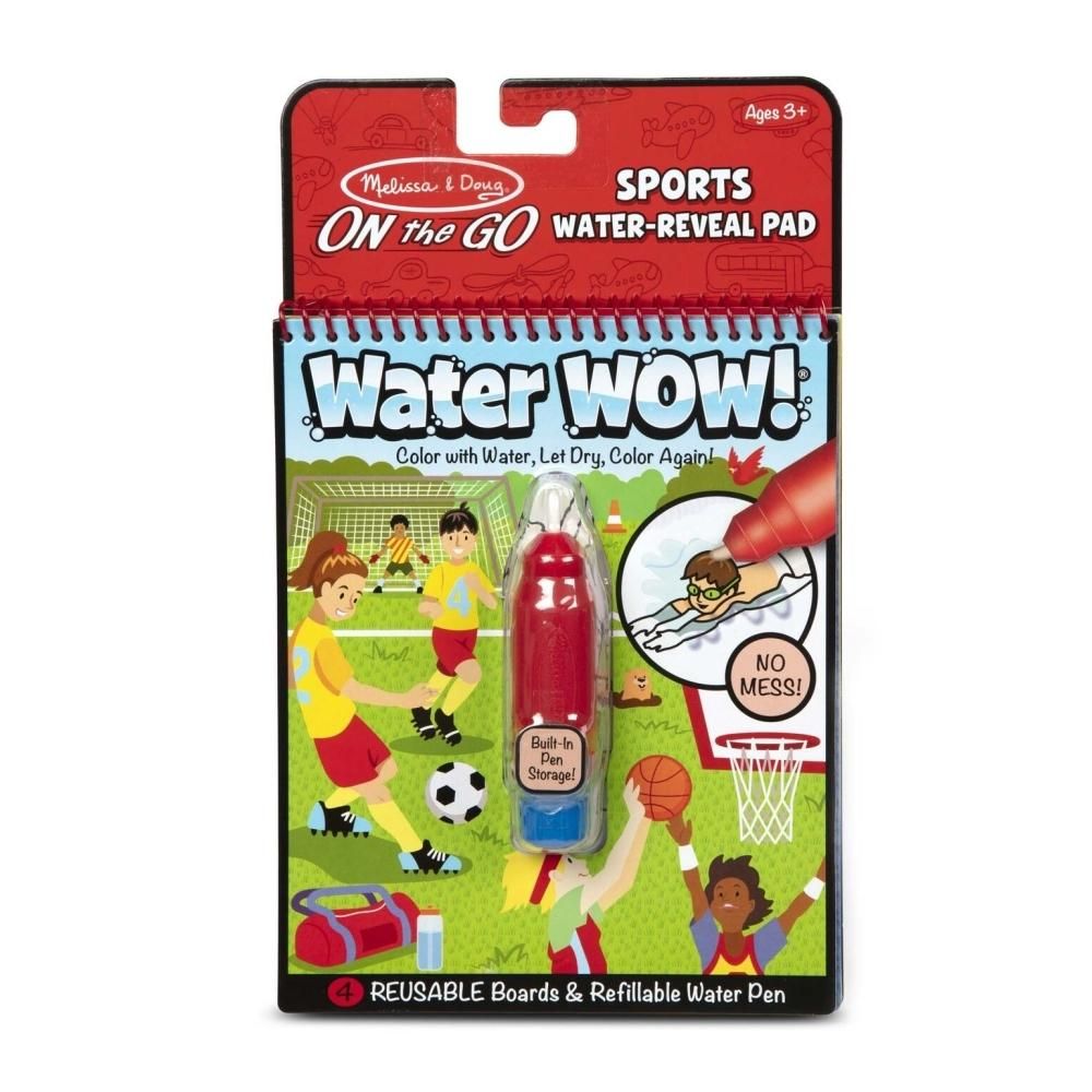 Melissa & Doug Kreatív játék, Rajzolás vízzel, sport