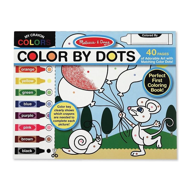 Melissa & Doug Kreatív játék, Színező készlet