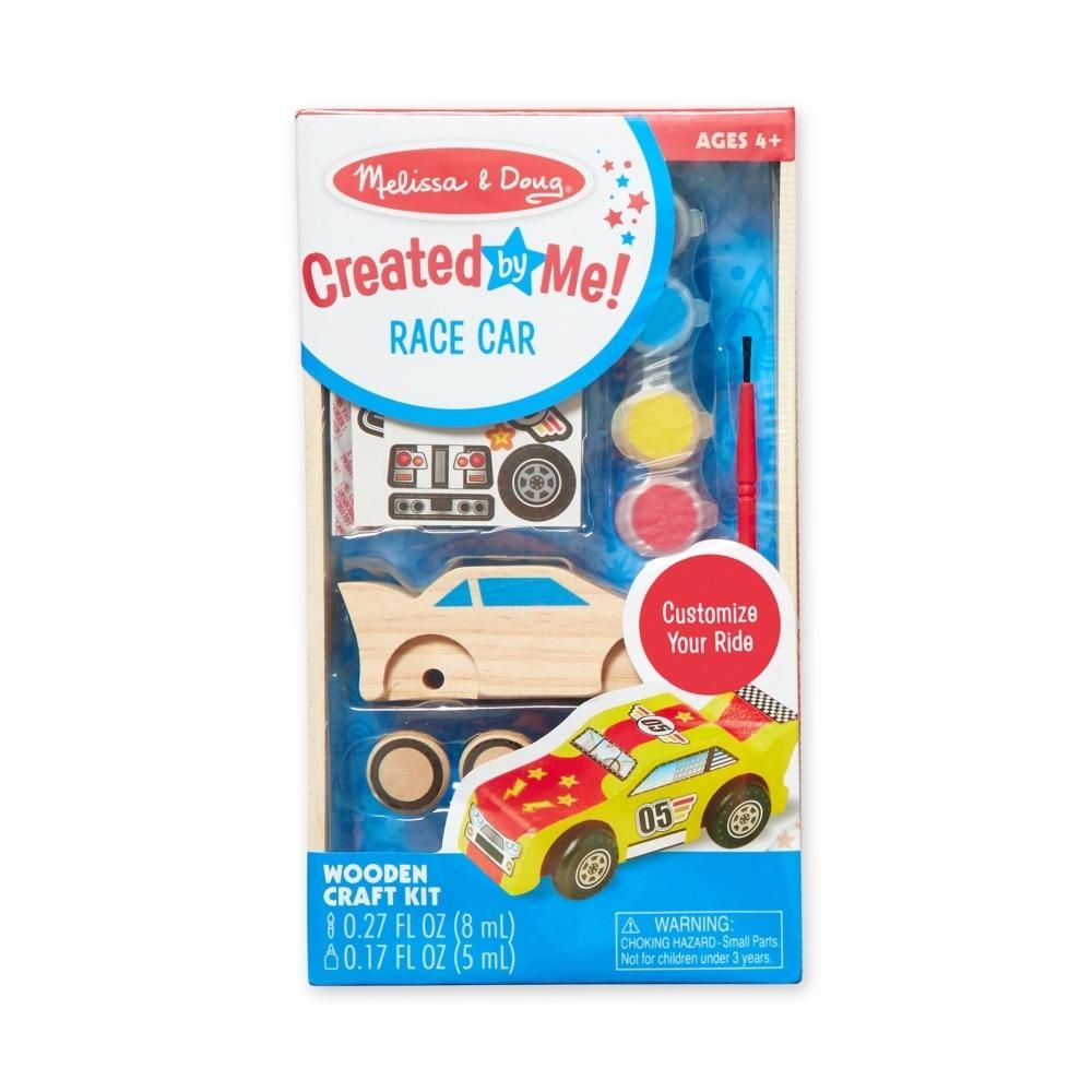 Melissa & Doug Kreatív játék, Versenyautó