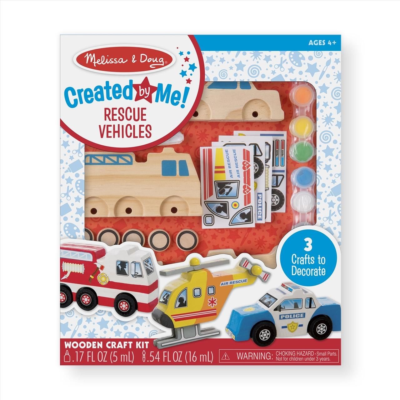Melissa & Doug Kreatív Játék, Vészhelyzet járművei