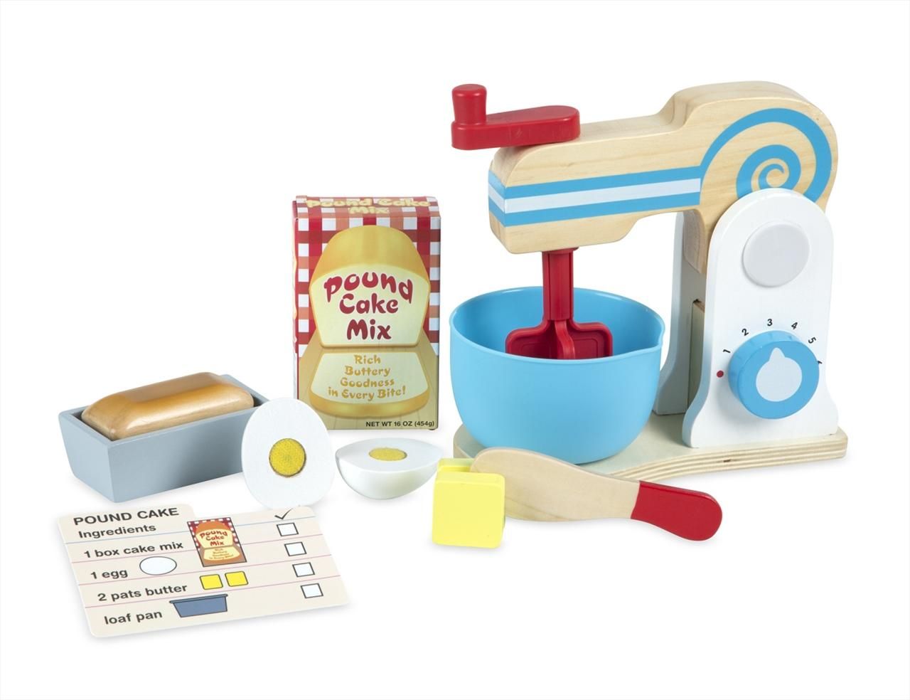 Melissa & Doug Sütés-főzés, Fa tortakészítő szett