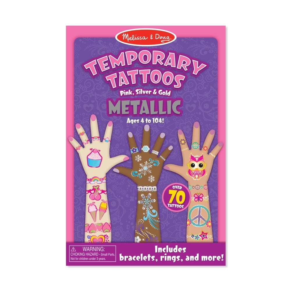 Melissa & Doug Tetoválás, Metál