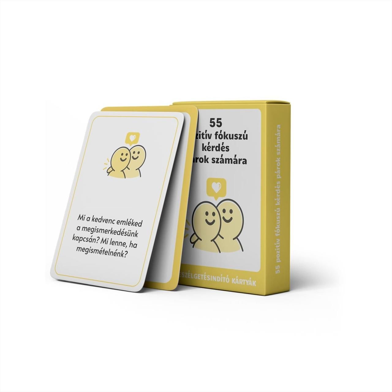 Mental Focus 55 pozitív fókuszú kérdés párok számára (beszélgetésindító kártyák)