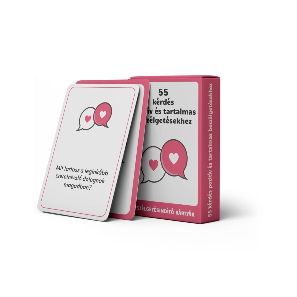 Mental Focus 55 kérdés pozitív és tartalmas beszélgetésekhez (beszélgetésindító kártyák)