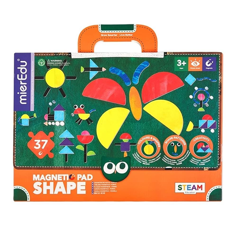 MierEdu Hordozható mágneses tábla - Játék a formákkal