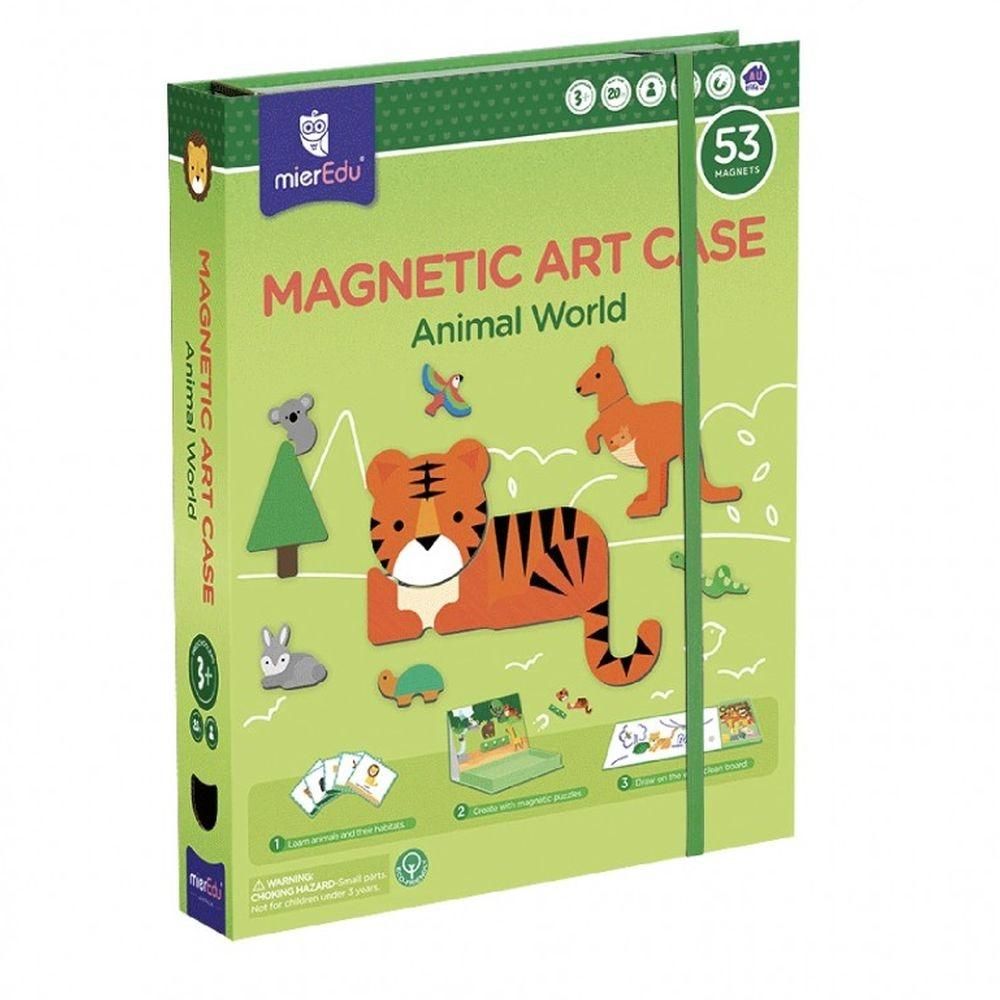 MierEdu Mágneses könyv foglalkoztató játék - Az állatok világa