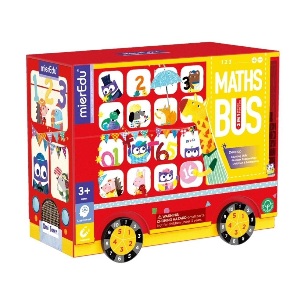 MierEdu Matekos buszozás - matematikai társasjáték