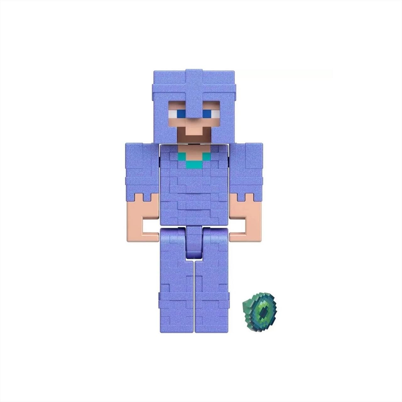 Minecraft Figura, 8 cm - Strongohld Steve (GTP08/HLB14)