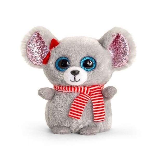 Mini Motsu karácsonyi plüssfigura 10 cm - egér